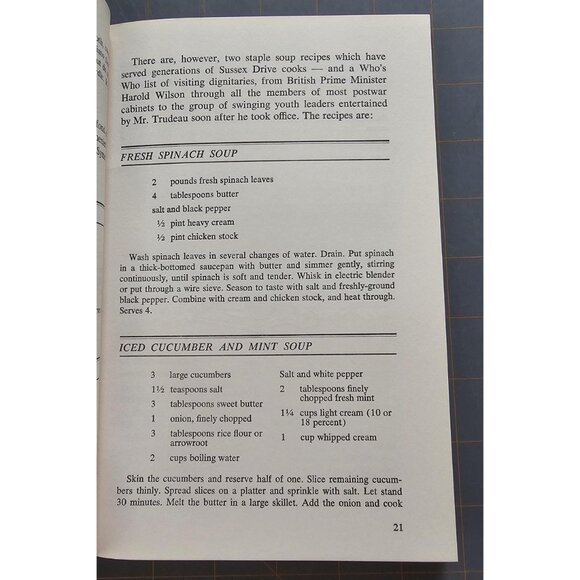 Capital Cookery 1970 Canadian Prime Ministers Recipes S Cartwright A Edmonds - Picture 10 of 11